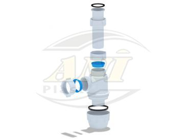 Bottle trap 1 1/4