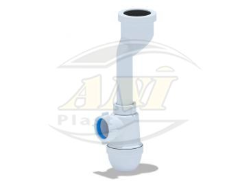 Siphon urinal with a yield 40