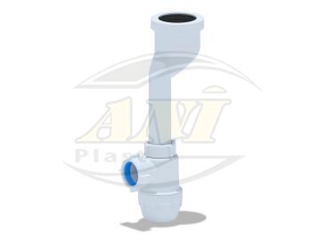 Siphon urinal with a yield 32