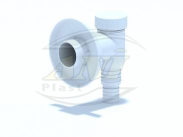 Mini trap for washing machine
