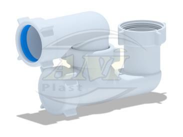 Bath trap Ani adjustable 1 1/2