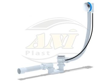 Overflow semiautomatic 520 mm, flat body, handle metal pipe 375x40x50