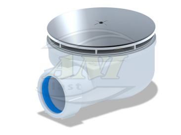 Siphon for shower tray 1 1/2