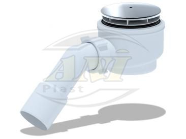 Siphon for shower tray 1 1/2*60 transition pipe 45