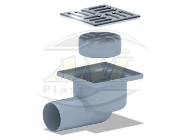 Horizontal trap. 50, with ss grid 10x10. dry