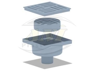 Vertical trap.50 unregulated.. grid.15*15 plastic grid dry