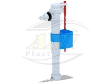 Side filling valve with plastic fitting 3/8