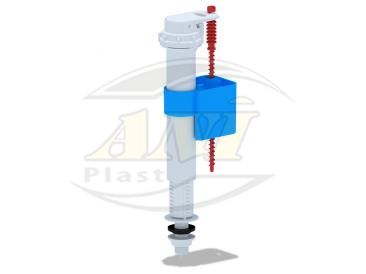 Bottom filling valve with plastic fitting 3/8