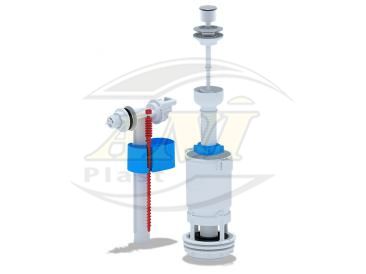 Set with side filling valve 1/2 metalic knob pull knob econom