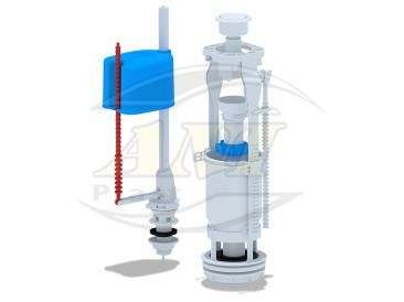 Set with bottom filling valve 1/2