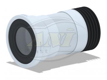 Flexible extender toilet short