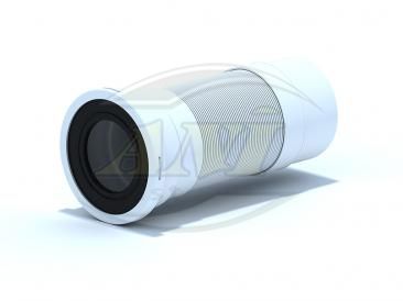 Flexible extender toilet, issue 110 mm