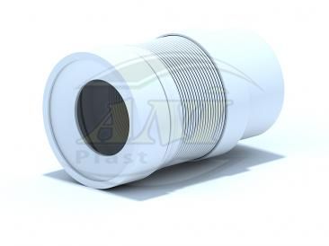 WC flexible extension cable with waste 110 мм