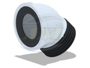 Waste pipe 110x45 short