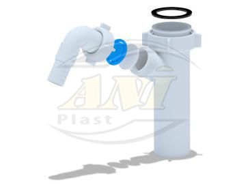 Washing machine outlet 1 1/2
