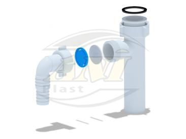 Washing machine outlet 1 1/4