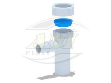 Washing machine outlet 1 1/4