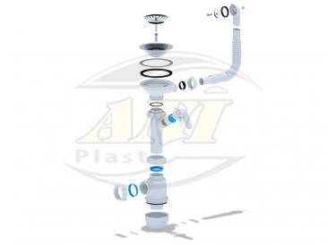Bottle trap ANI Grot 3 1/2 
